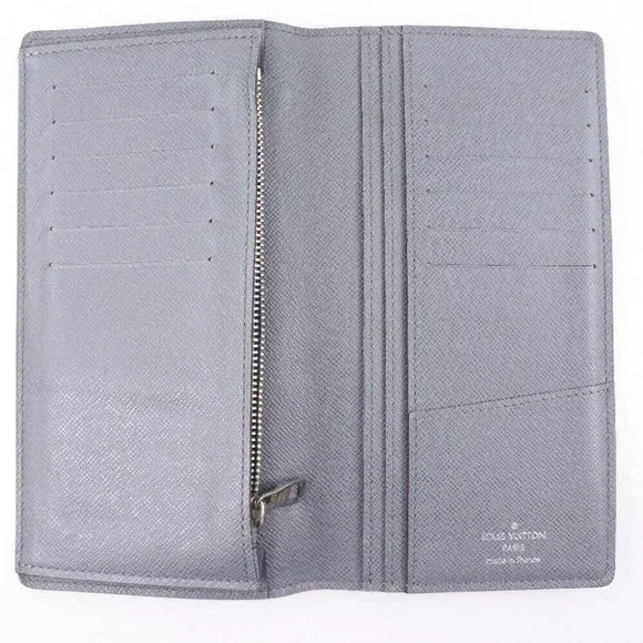 LOUIS VUITTON brazza portefeuille purse Gracie Taiga mens